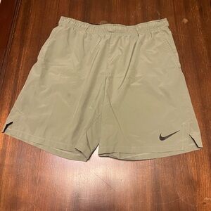 Nike Dri-Fit Shorts, Size: X-Large, Color: Olive Aura